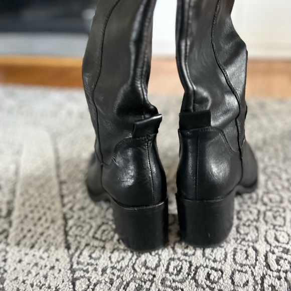 Zara Block Heel Boots - Picture 6 of 12